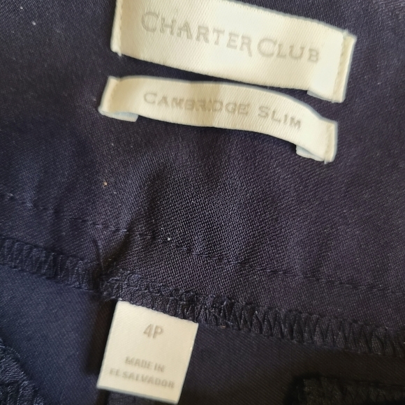 WITH TAGS Charter Club Slim Pants 4P - Picture 11 of 11